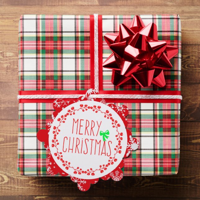 Etikett für Papier und Geschenkkarte Ornament Karte (Insitu (Geschenk))