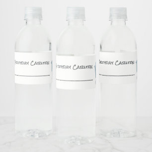Etikett für persönliche Wasserflasche für Kinder m