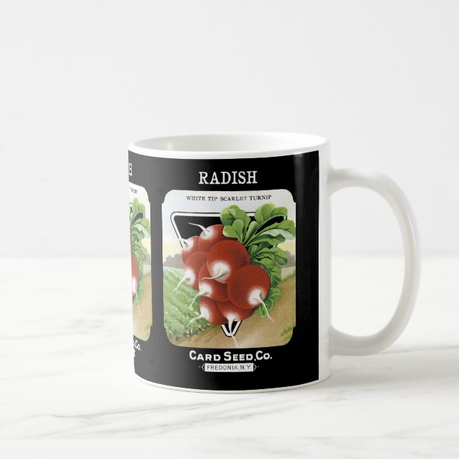 Etikett für Rohverpackungen Kaffeetasse (Rechts)
