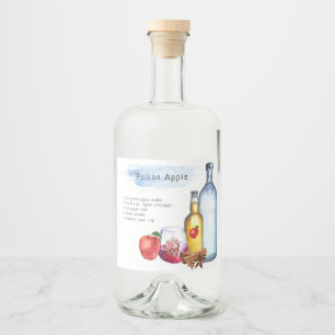 Etikett für Signature Cocktail Rezept Hochzeitsges