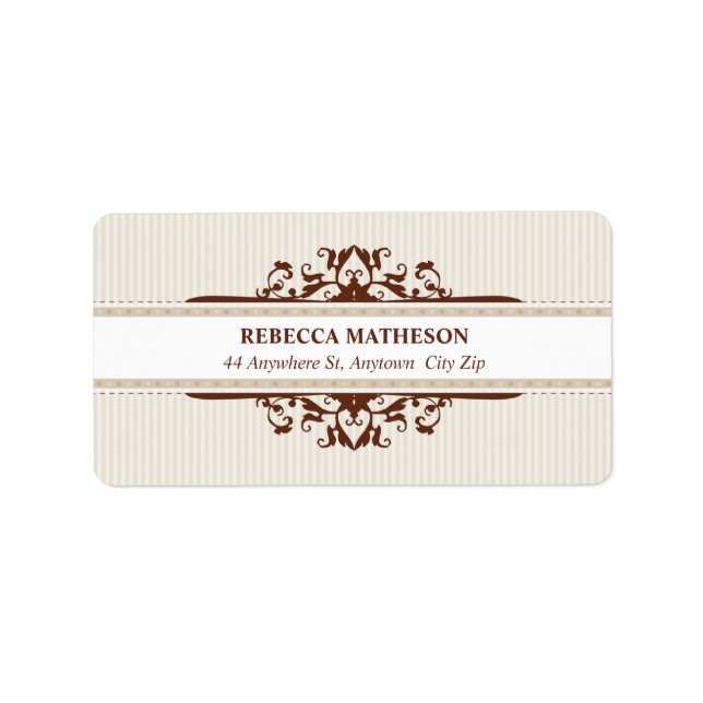 ETIKETT SIEGEL:: göttlich 1L Adressaufkleber (Vorne)