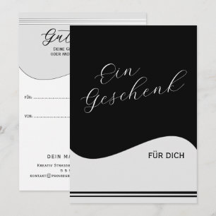 Etiketten Design – Welle Grauer Farbverlauf 1