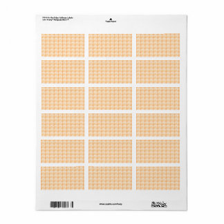Etiketten für die Print-to-the-Edge-Adresse Adressaufkleber