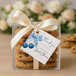 Etiketten für Geschenktüten zur Brautparty "Someth