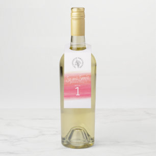Etiketten für Rotwein Flaschenanhänger