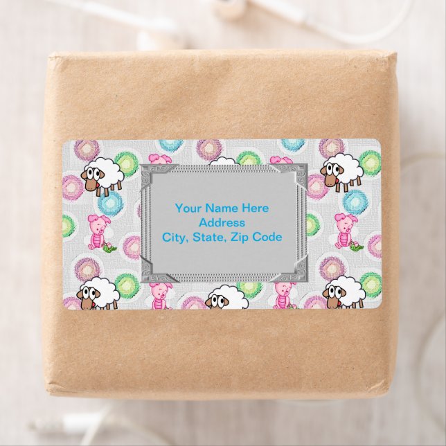 Etiketten für Schafe und Schweine (Insitu)