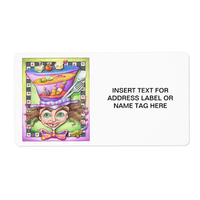 ETIKETTEN oder NAMENSZEICHEN - DER MAD-PLATTER (Vorne)