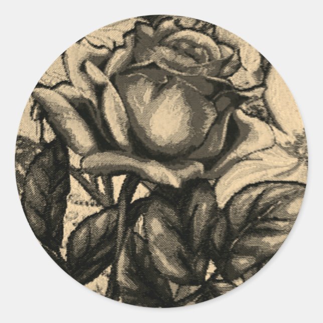 Etikettenrolle  runder aufkleber (Vorderseite)