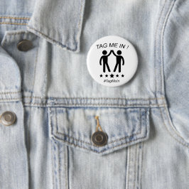 Etikettieren Sie mich herein Button