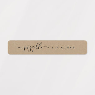 Etikettierung: Lippenglanz, Balsam, Chapstick, Mas Etiketten