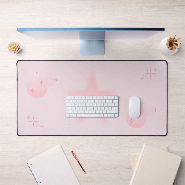 Étincelle esthétique rose mignonne (Bureau 1)