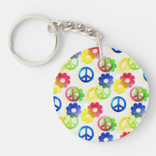 Étincelle hippie super de flower power de signes