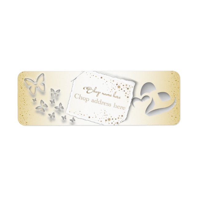 Etiqueta de remitente personalizada (Vorne)