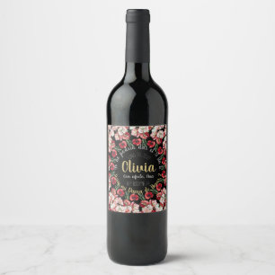 Etiqueta de Vino Propuesta Weinetikett