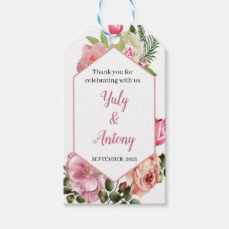 Etiqueta para regalo de boda geschenkanhänger