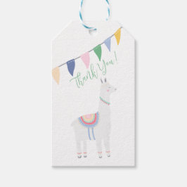 Etiqueta Thank You Oh! Llama Llama Geschenkanhänger