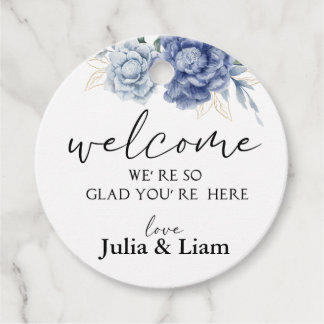 Etiquetas elegantes para recuerdos Favor Tags  Geschenkanhänger