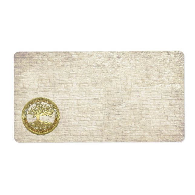 Étiquette [04] Arbre doré de la vie (Devant)