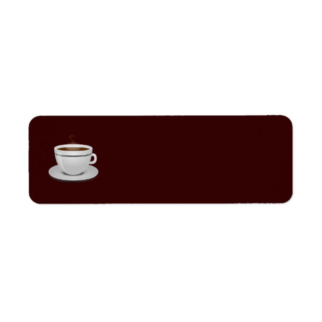 Étiquette 1313257010_Vector_Clipart tasse de café chaud (Devant)
