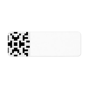 Étiquette 16640-cross-word-puzzle-vecteur CROSSWORD PUZZLE V