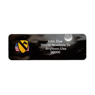 Étiquette 1ère cavalerie air force vets iraq adresse de reto
