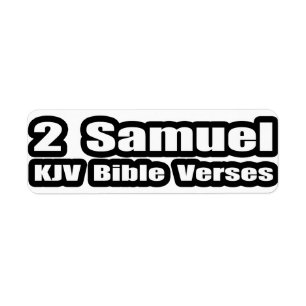 Étiquette 2 Versets bibliques Samuel KJV