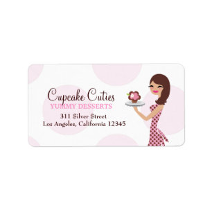 Étiquette 311 Carlie l'étiquette de adresse de Cutie de