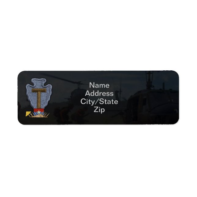 Étiquette 36e division d'infanterie timbre de guerre du viet (Devant)