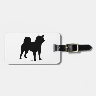 Étiquette À Bagage 柴犬 ラゲージタグ shiba Luggage tag