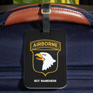 Étiquette À Bagage 101e division aéroportée personnalisable
