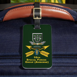 Étiquette À Bagage 10e Groupe des forces spéciales 