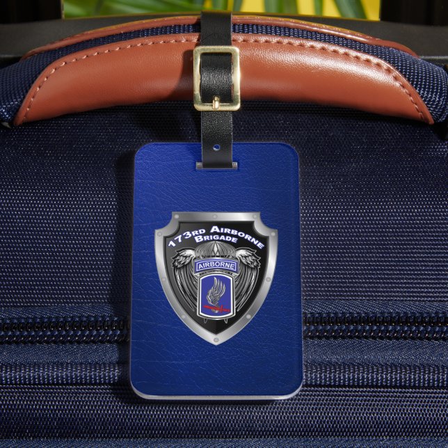 Étiquette À Bagage 173e brigade aéroportée (Insitu Rectoal 2)