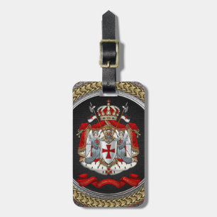 Étiquette À Bagage [200] Templar Coat of Arms
