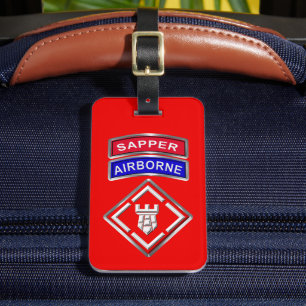 Étiquette À Bagage 20e Brigade du Génie Sapeur