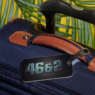 Étiquette À Bagage 46 & 2 - Tribute de l'outil de maillage métallique