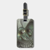Abstrait Olive Sage Green Grey Fractal Art Imagina