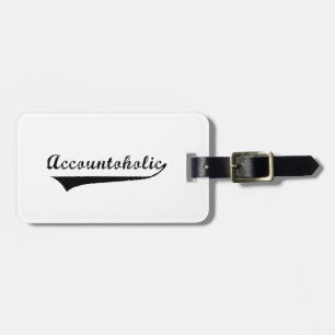 Étiquette À Bagage Accountoholic
