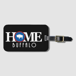 Étiquette À Bagage ACCUEIL Buffalo WY