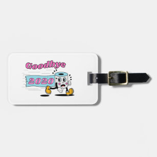 Étiquette À Bagage Adieu 2020 - C’est enfin terminé