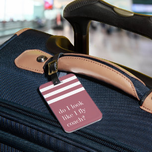 Étiquette À Bagage Ai-Je L'Air D'Un Entraîneur De Voler ? Drôle