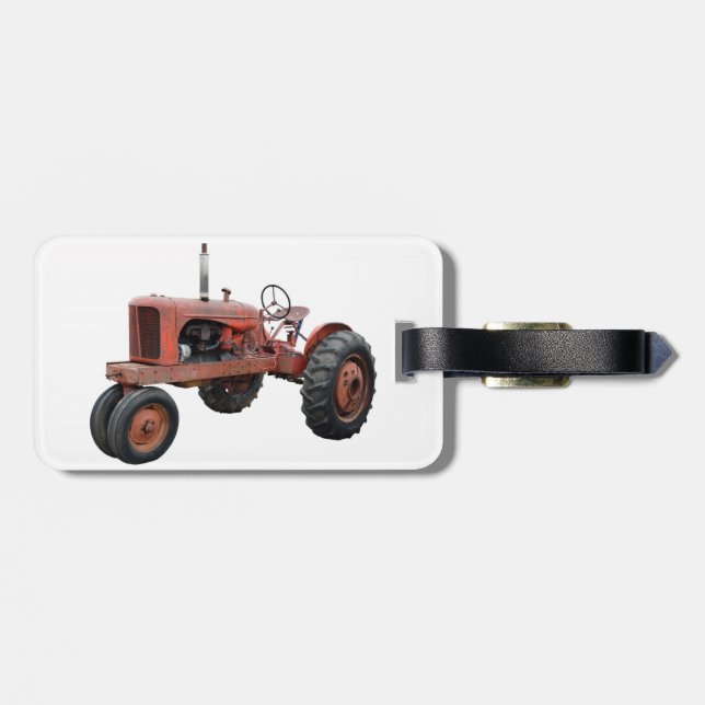 Étiquette À Bagage Aimez ces vieux tracteurs rouillés (Dos horizontal)