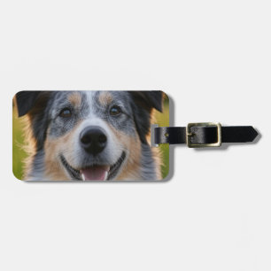 Étiquette À Bagage Ajouter une Personnaliser photo pour animaux domes