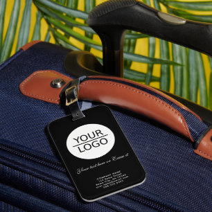 Étiquette À Bagage Ajouter votre logo Custom Text Promotion de sociét