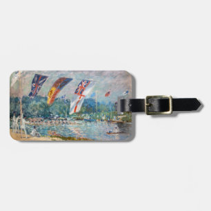 Étiquette À Bagage Alfred Sisley - Régates à Molesey