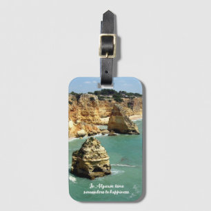 Étiquette À Bagage Algarve vacances plage au Portugal