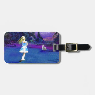 Étiquette À Bagage Alice au pays des merveilles