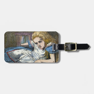 ÉTIQUETTE À BAGAGE ALICE AU PAYS DES MERVEILLES
