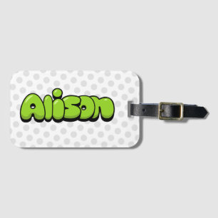 Étiquette À Bagage Alison