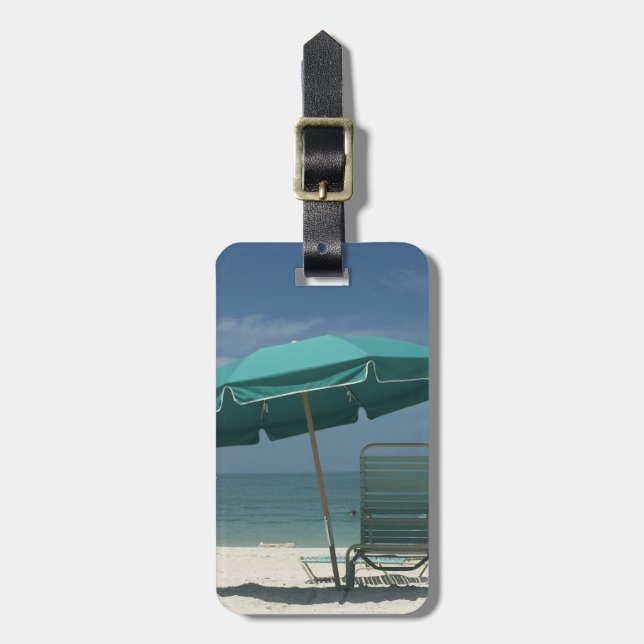 Étiquette À Bagage Aller personnalisable à l'étiquette de bagage de (Devant Vertical)