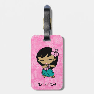 Étiquette À Bagage Aloha étiquettes de bagage de ketmie de fille de